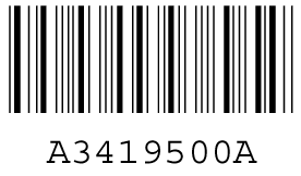Etiquetas para códigos de barras Quantum 3-04307-10 etiqueta para código de barras 